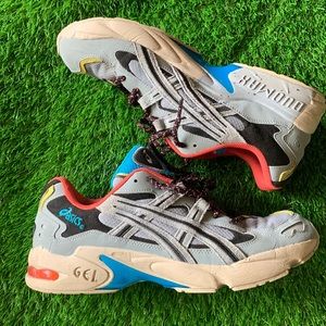 ASICS Gel-Kayano 5 OG Mens Sneakers Shoes Casual Blue Grey Size 12 Retro Duomax